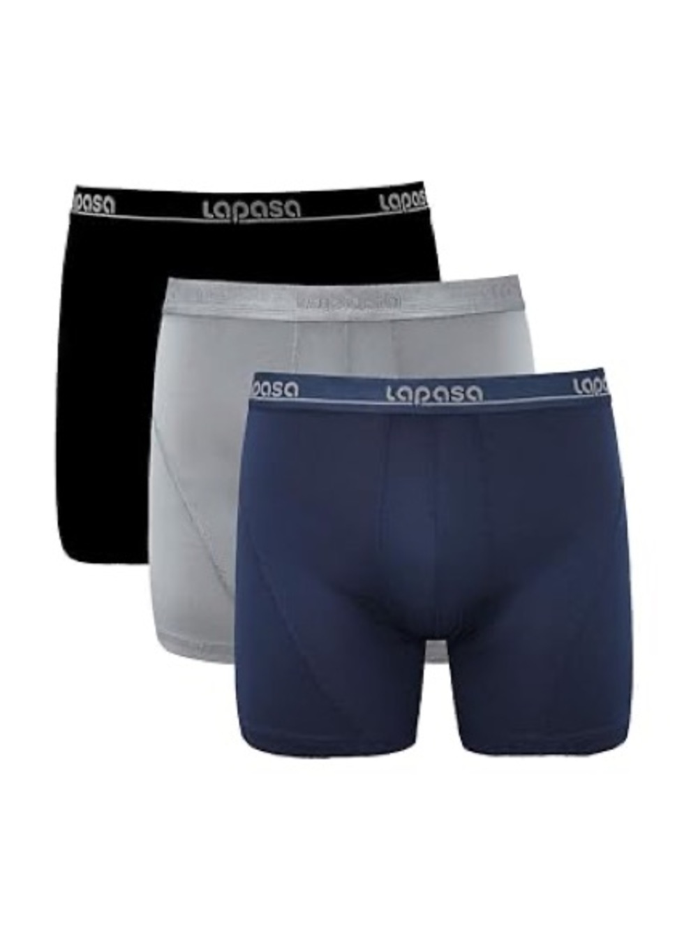 NWT Lapasa 3-Pack Boxer Briefs 2XL‎ A96